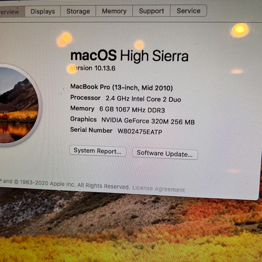 Apple MacBook Pro 2010 13